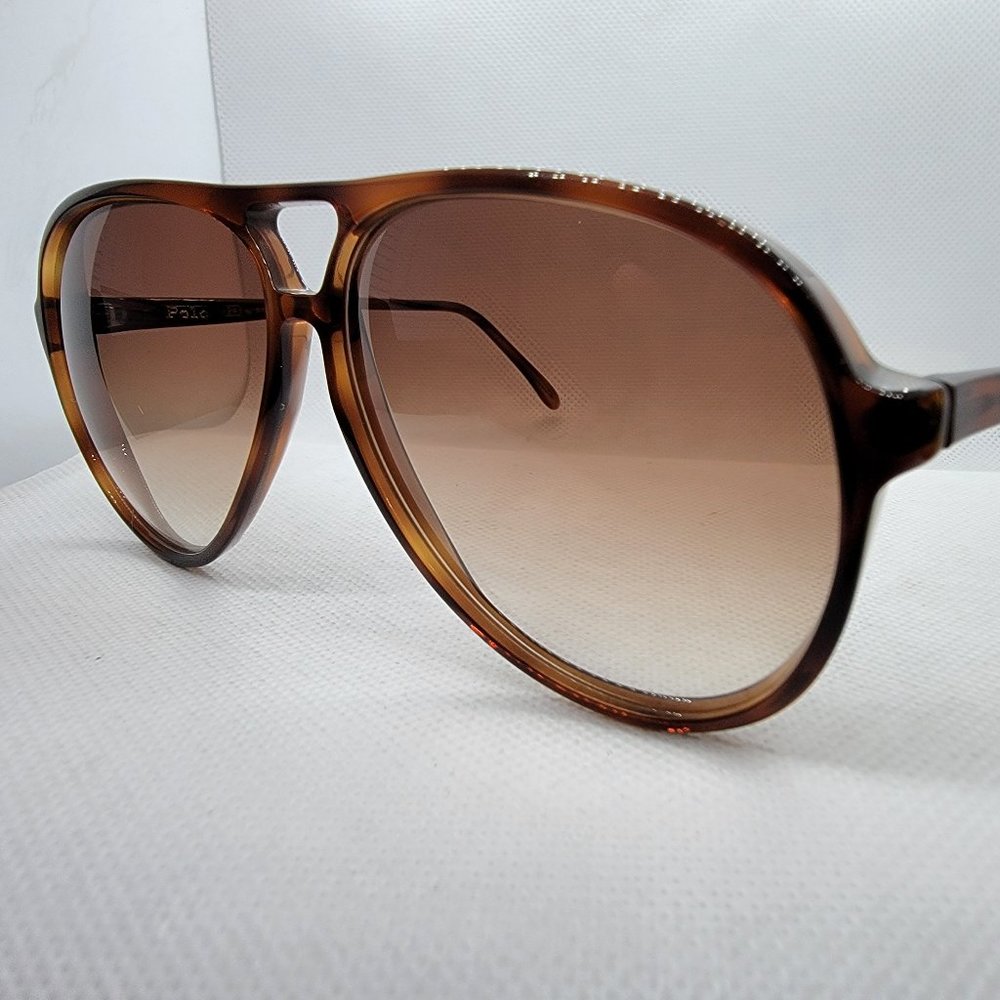 *SOLD* POLO by RALPH LAUREN 24 Tortoise VTG Sunglasses - Picture 1 of 12